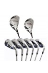 AGXGOLF MEN'S RIGHT HAND MAGNUM XS TOUR IRONS SET 3 + 4 HYBRID+5-SW: ALL SIZES 